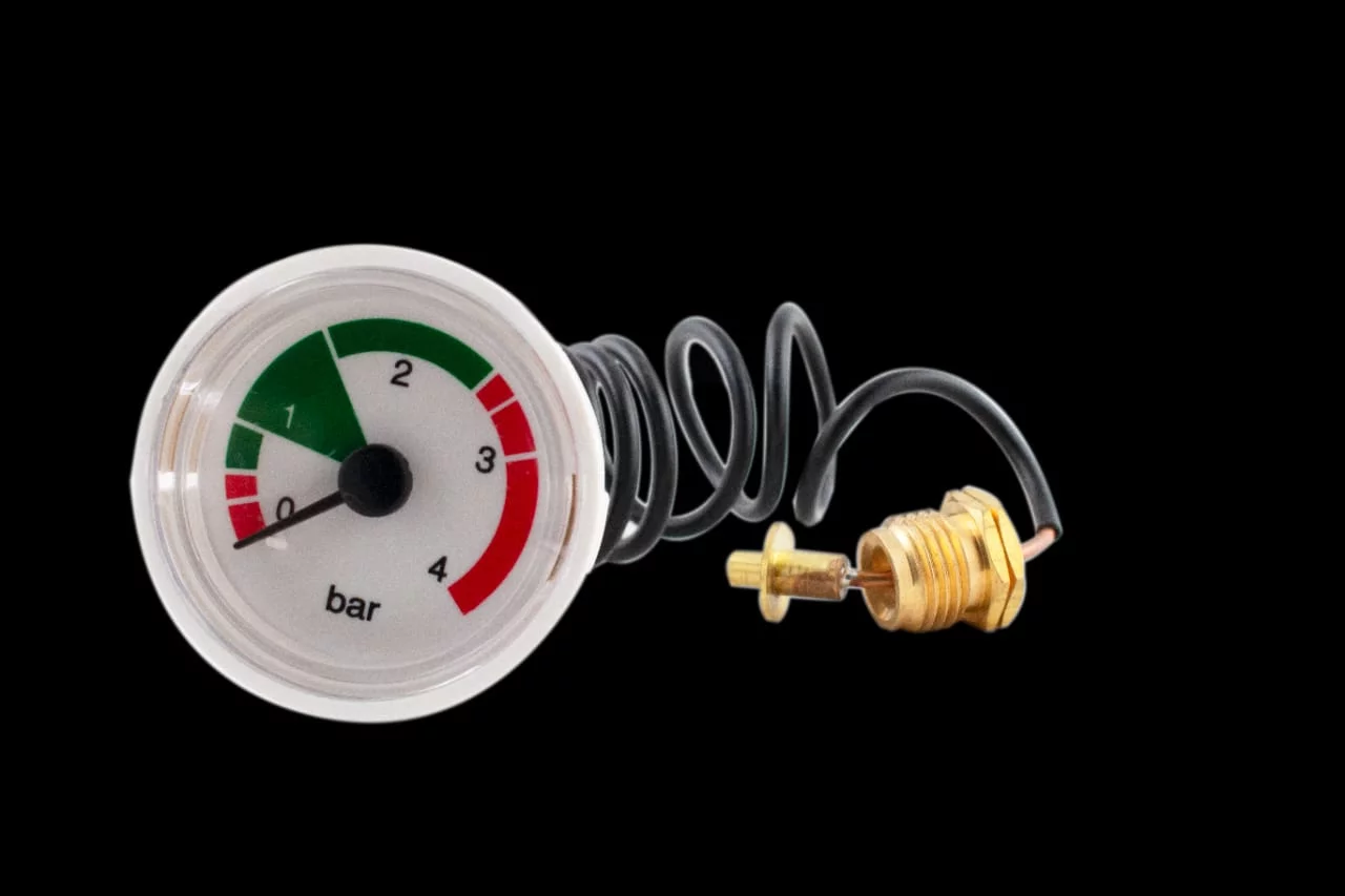 Manomètre de pression d'eau 4 bar - Energical