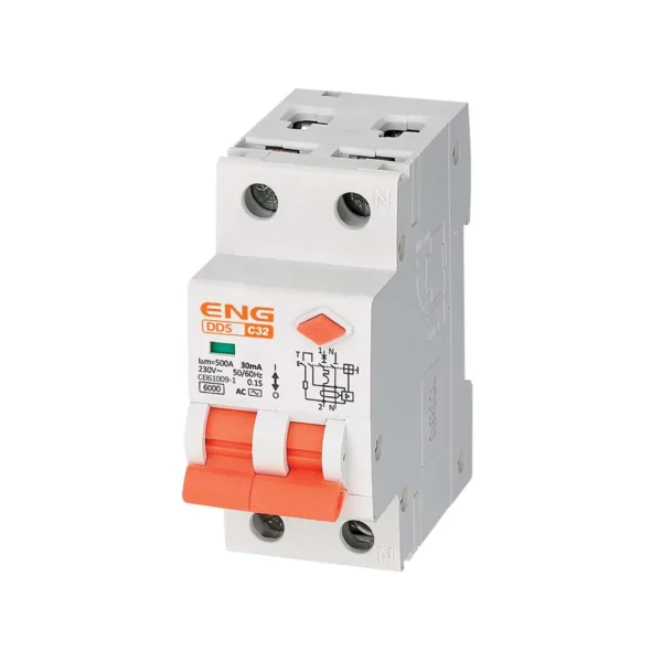 Disjoncteur différentiel sensible 30mA 1P+N DDS.32A