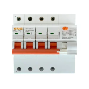 Disjoncteur différentiel sensible 300mA TRI ND DPE1-I.4P.32 Din Rail