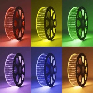 Ruban LED RGB 1 ligne 8W (Multi-couleurs)