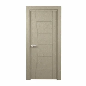 PORTE PLEINE EN MDF AGGLOMERE TUBULAIRE 730mm AVEC CADRE EN WPC110mm