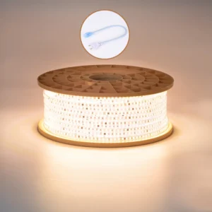 Pack Ruban LED DOB 220V 9W (lumière Blanche) avec Connecteur