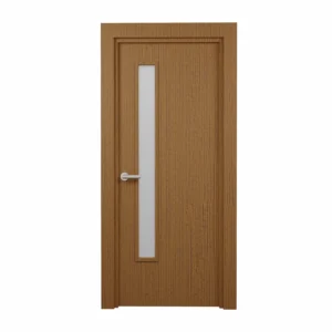 PORTE VITREE 1/1 EN MDF AGGLOMERE TUTBULAIRE 730mm AVEC CADRE EN WPC110mm