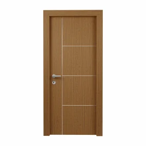 PORTE PLEINE EN PVC NID ABEILLE 830mm AVEC CADRE EN WPC110mm