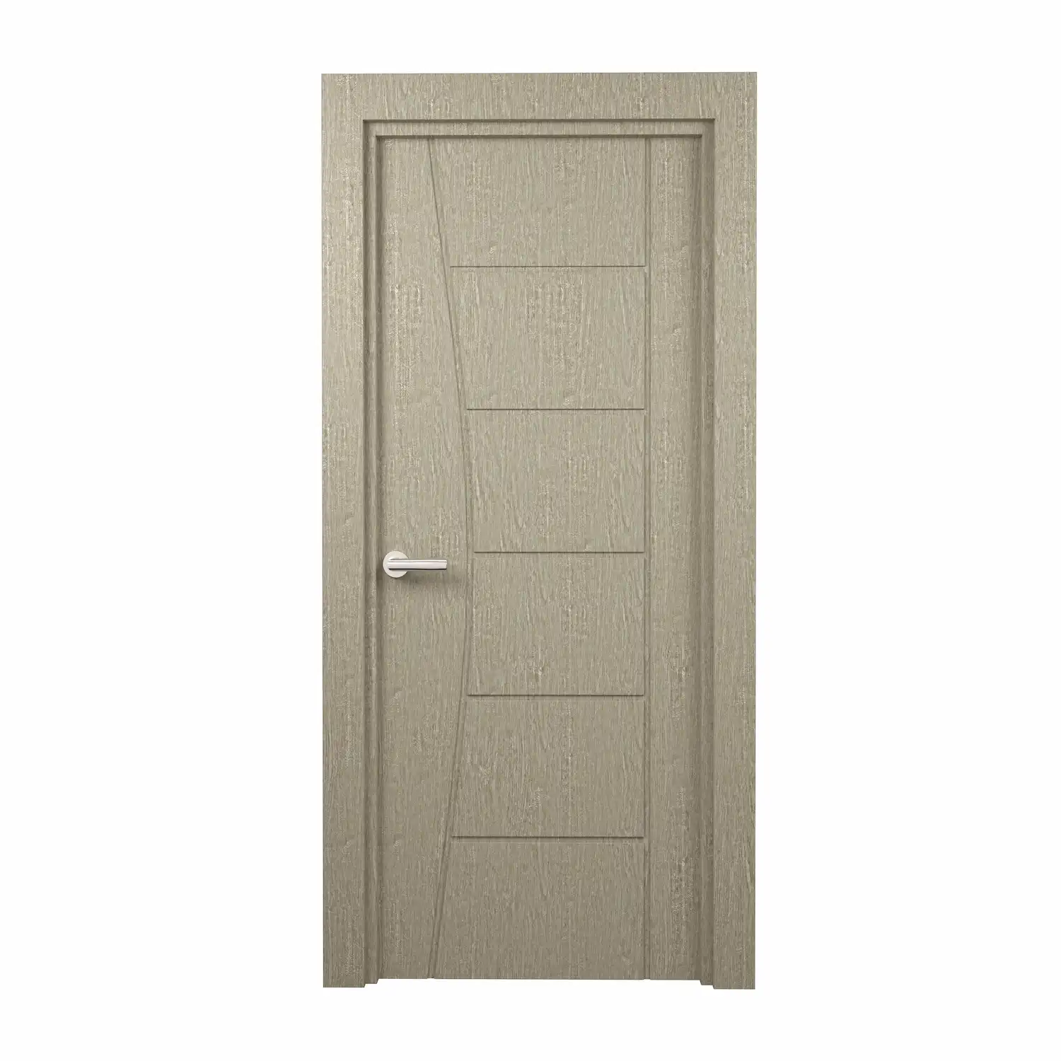 PORTE PLEINE EN WPC 830mm AVEC CADRE EN WPC