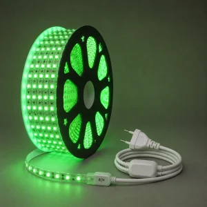 Pack Ruban LED Vert 1 ligne 8W avec transformateur